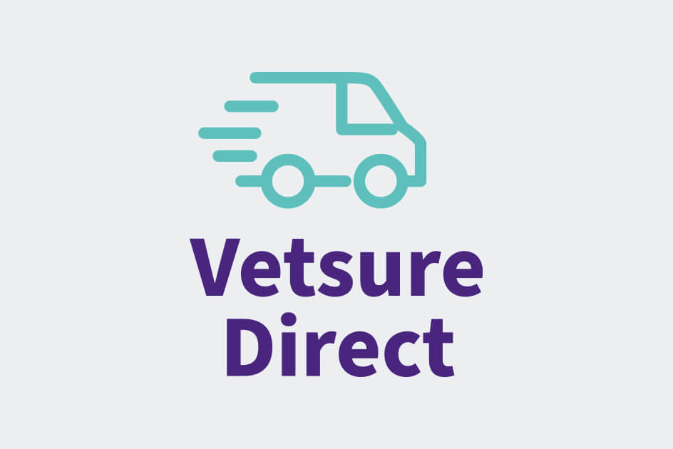 vetsure pet health plan direct delivery logo